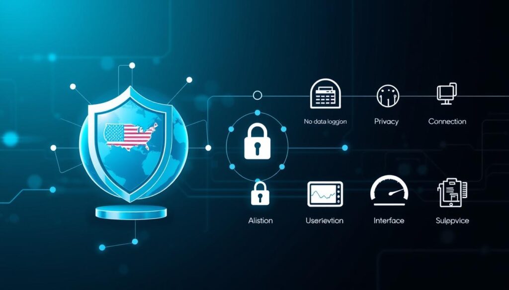 features of free USA VPN