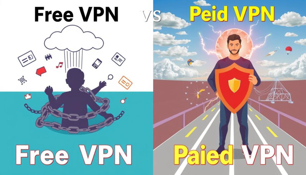 free vs paid USA VPN services