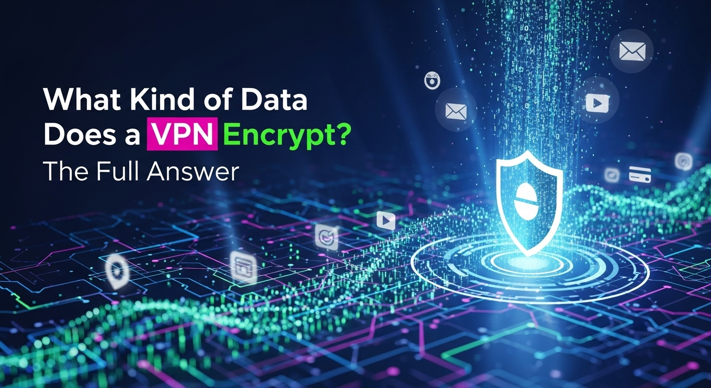 What Kind of Data Does a VPN Encrypt? The Full Answer