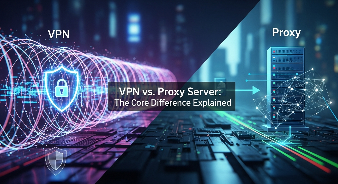 VPN vs. Proxy Server: The Core Difference Explained